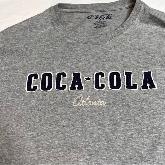 Vintage Coca Cola Atlanta T Shirt Sz XL Gray Color Unisex A030322 - Picture 3 of 5
